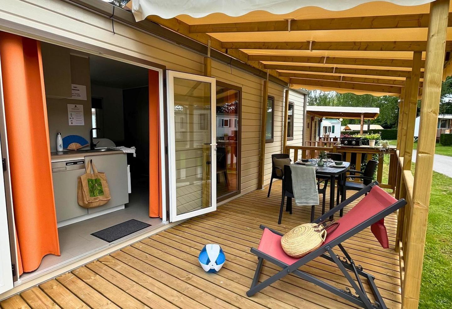 Camping Les Etangs Fleuris 4 Touquin 外观 照片